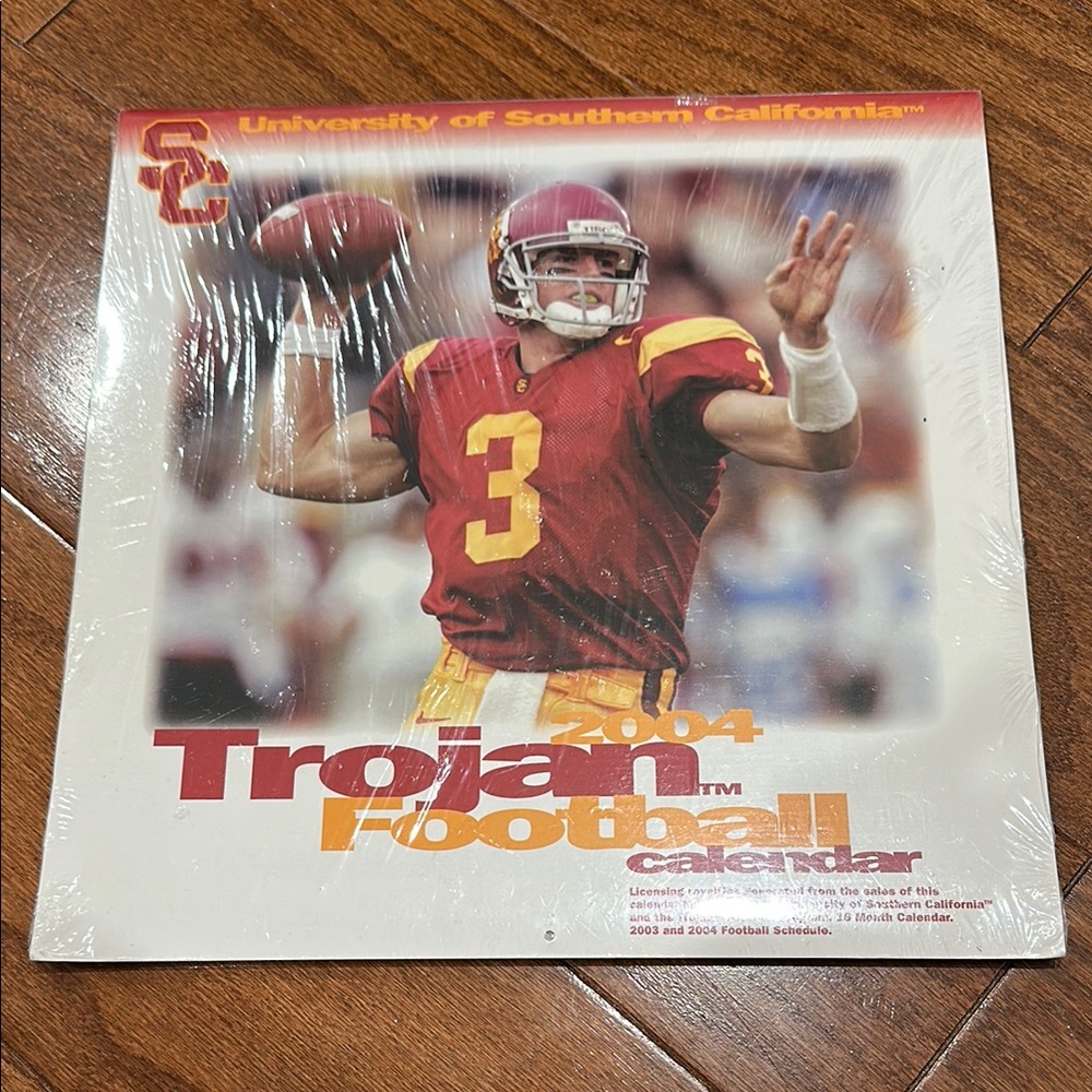 USC Trojan Football 2004 Calendar sealed